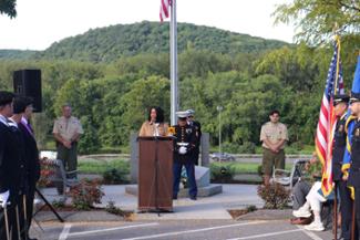Congresswoman attends New Milford Sept 11 Ceremony