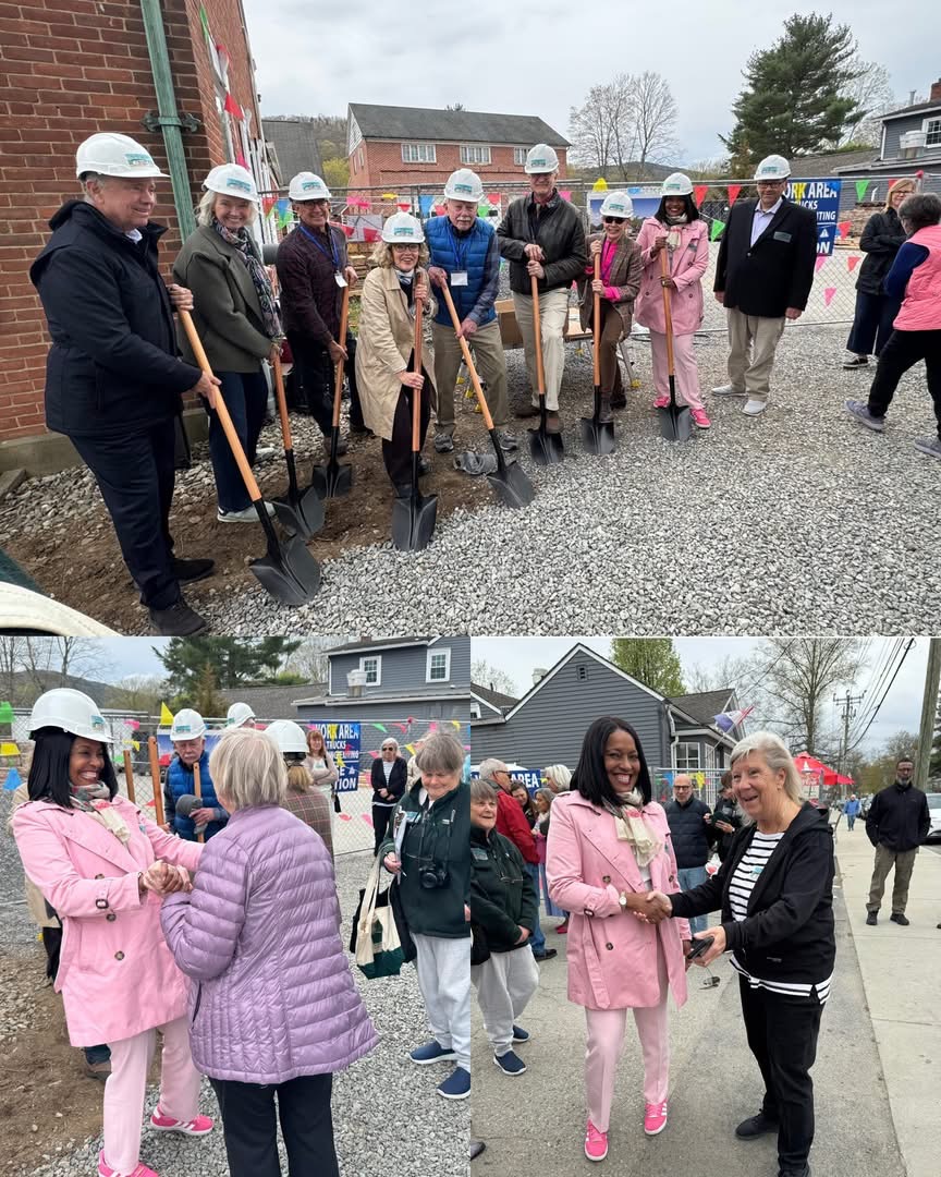 Congresswoman Hayes attends a groundbreaking ceremony for the Kent Public Library