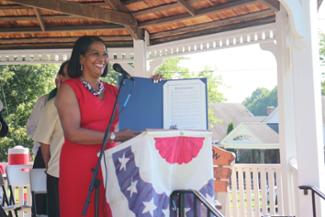 Congresswoman presents proclamation to Town of Bethlehem