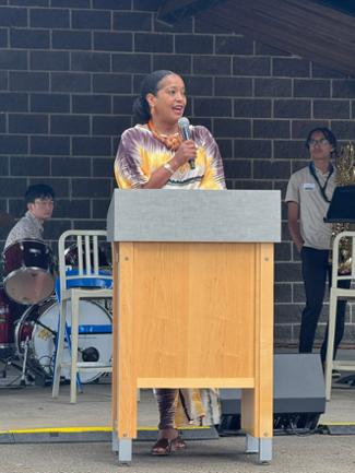 Congresswoman Hayes in Plainville