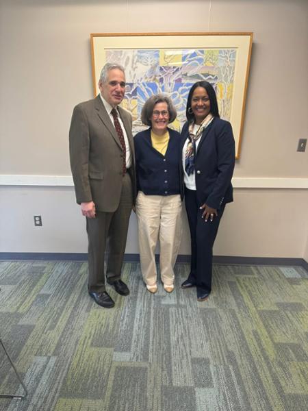Congresswoman Hayes meets with constituents representing J Street