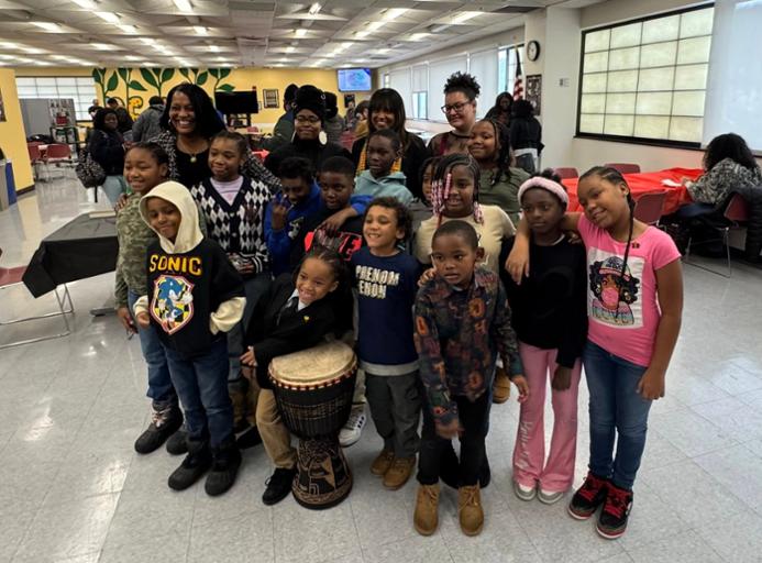 Congresswoman Hayes at the CT State Community College Naugatuck Valley Campus Black History Month Celebration